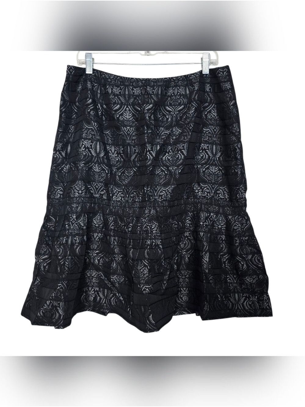 Harold's Black Dark Academia Skirt 12